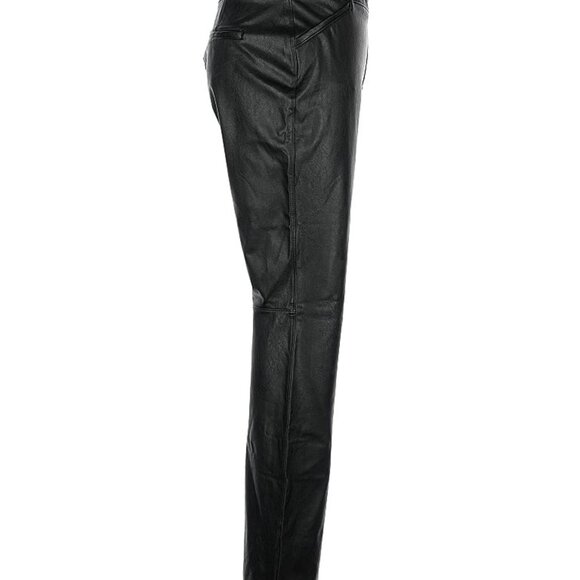 Spanx leather like / faux leather flare pants 20320R 1X/16 Noir Black NWT - Picture 5 of 11